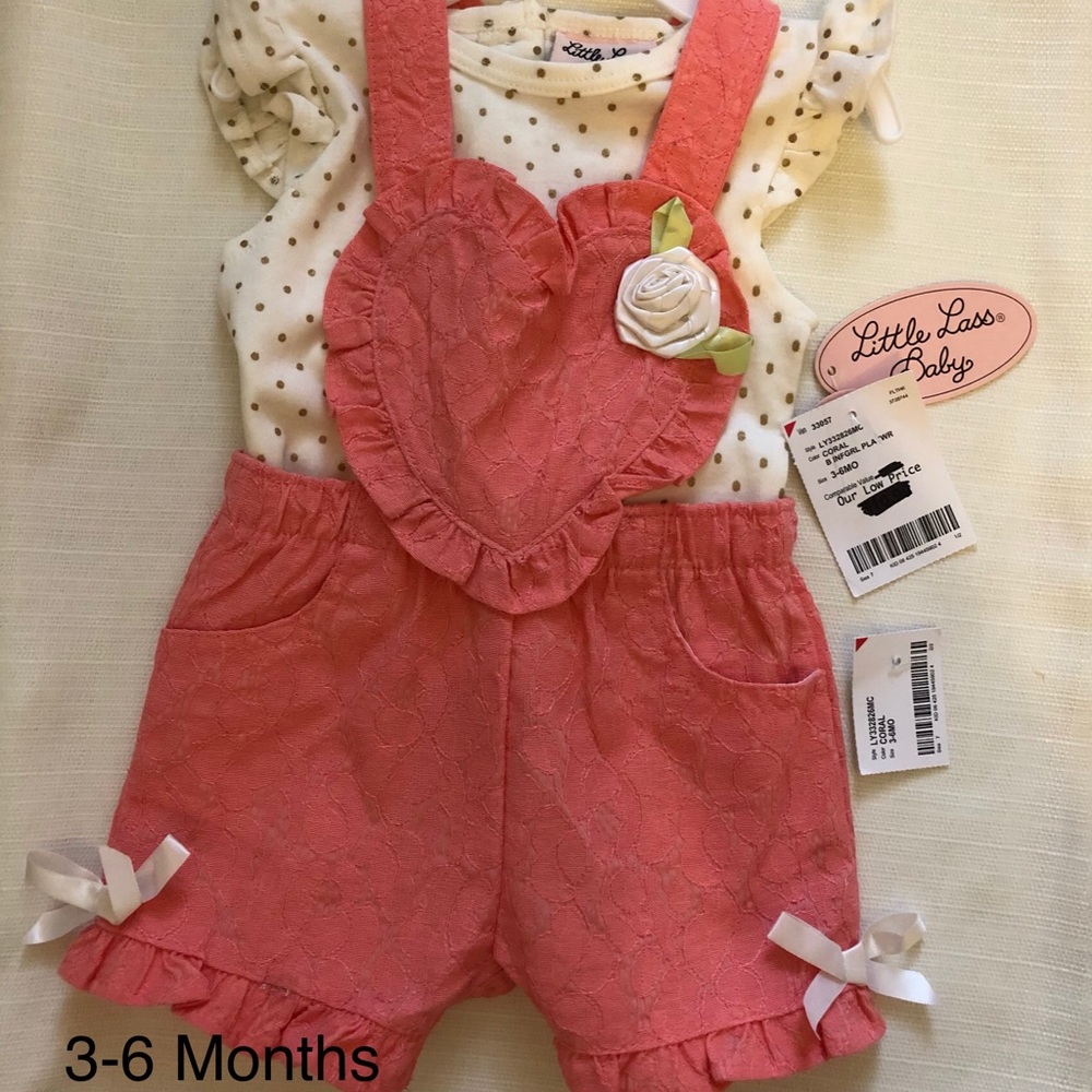 Peach Overalls